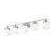 Z-Lite Vaughn Vanity, 5-Light, 7.75 In.W x 40.75 In.L x 9.5 In.H, Brushed Nickel/Matte Opal 735-5V-BN - alternate 7